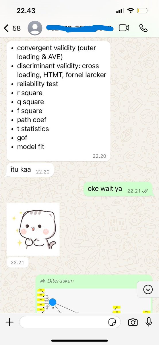 JokiDataSkripsi's tweet image. Testimoni:
" Joki Manip Data PLS SEM Melalui Smart PLS "
Buruan yuk joki tugas disini🤗📷
• Joki SPSS
• Joki Olah data
• Joki Skripsi
• Joki Tugas Kuliah
• Statistik
• Karya Tulis (Essay, Jurnal, dll)
• Manipulasi / Perbaikan Data
• Tugas Teknik Industri
• Joki PPT…