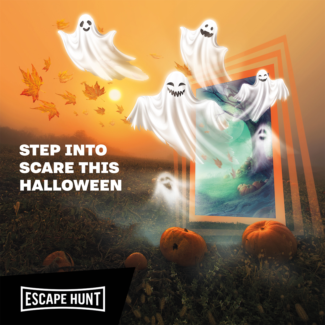 Take on Escape Hunt’s heart-racing Halloween challenges — if you dare🕸️

Then treat yourself to TGI Fridays’ Zom-Bae cocktail — it’s scary good! 🍸💀