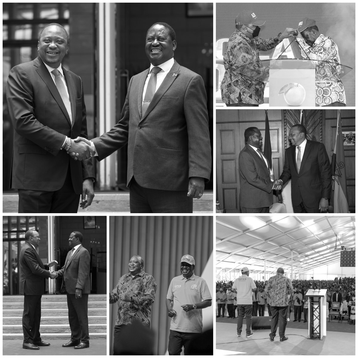 MESSAGE OF CONDOLENCE FROM H.E. UHURU KENYATTA FOLLOWING THE DEATH OF FORMER PRIME MINISTER HON. RAILA AMOLO ODINGA.

My heart is heavy, and my spirit is burdened with a grief that is both profound and deeply personal. The news of Raila’s passing has left a silence that echoes