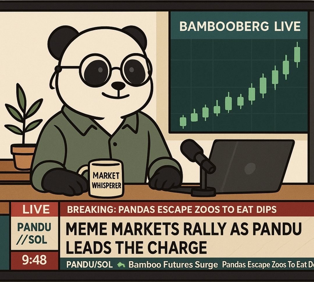 Pandupandas's tweet image. Breaking $PANDU news: 

Solana memecoin szn is just around the corner