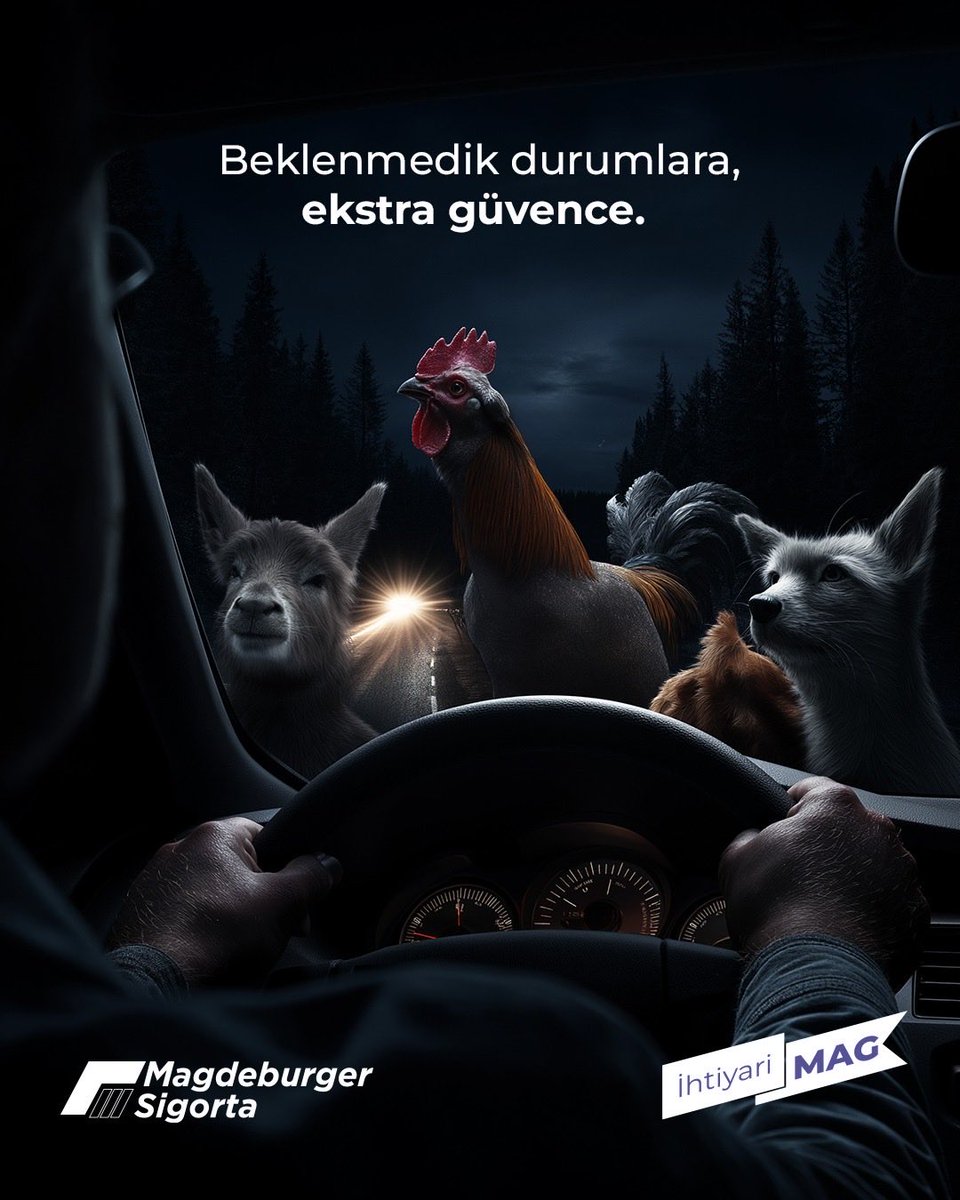 Yolların karşınıza neler çıkaracağını bilemezsiniz, ama İhtiyariMAG ile güvendesiniz! 
Zorunlu trafik sigortasının teminat limitleri yetmediğinde devreye giren bu kapsamlı ihtiyari mali mesuliyet sigortası, üçüncü şahıslara verdiğiniz maddi ve manevi zararları güvence altına