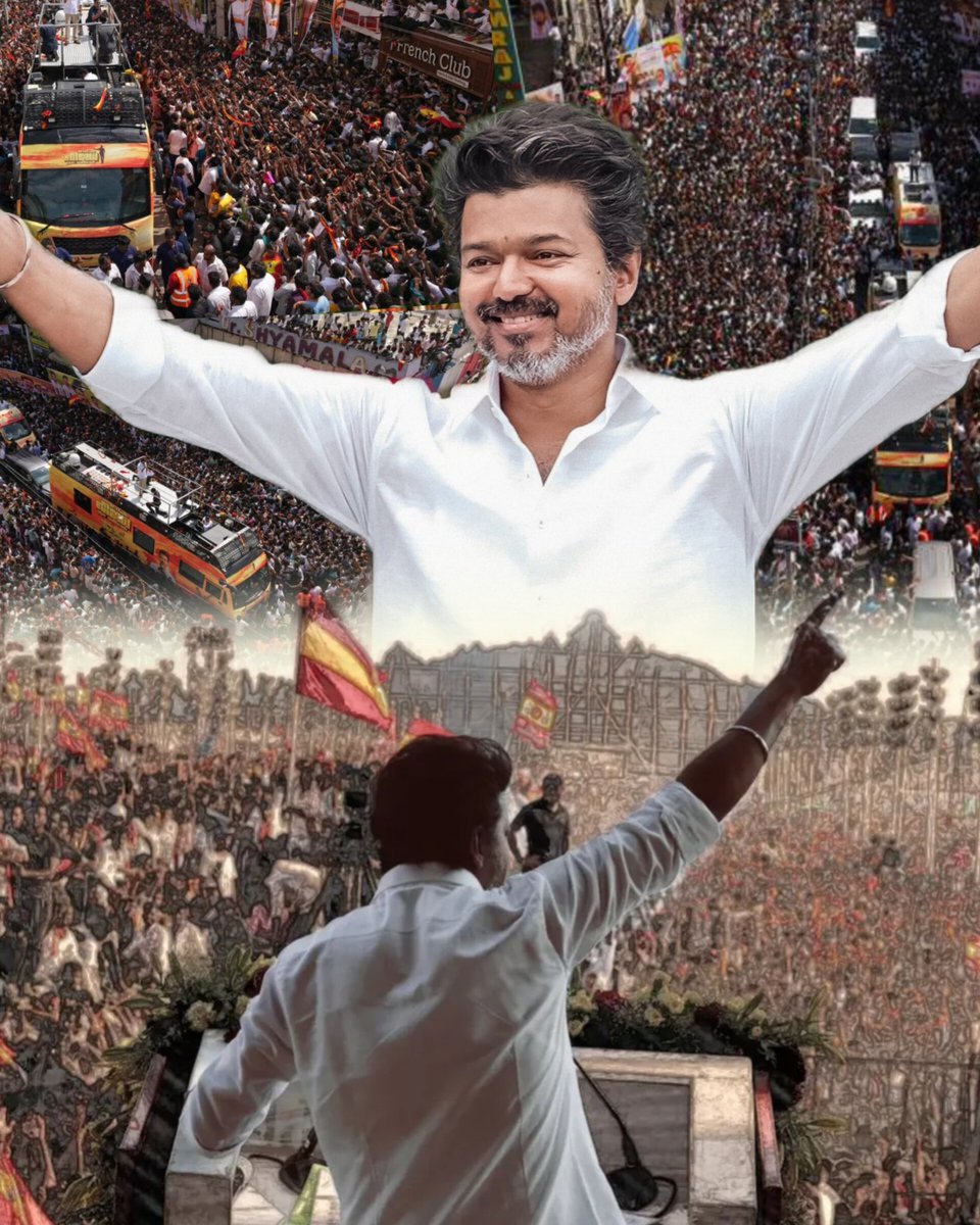 Kumaran0115's tweet image. He @TVKVijayHQ is TVK, That&apos;s it!