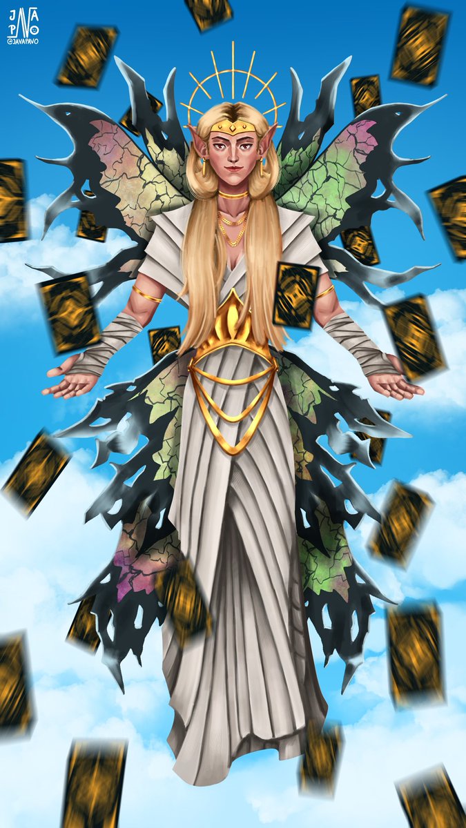 javapavo's tweet image. drew her for a oneshot daggerheart, she’s just too fun to draw! #oc