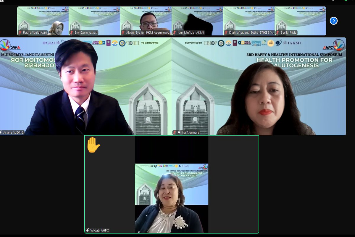 Excited to share my keynote speech "Utilizing mHealth applications for health promotion" on October 15, 2025, at 3rd Happy &amp; Healthy International Symposium: Health Promotion for Salutogenesis! Thank you to AHPC for the invitation.