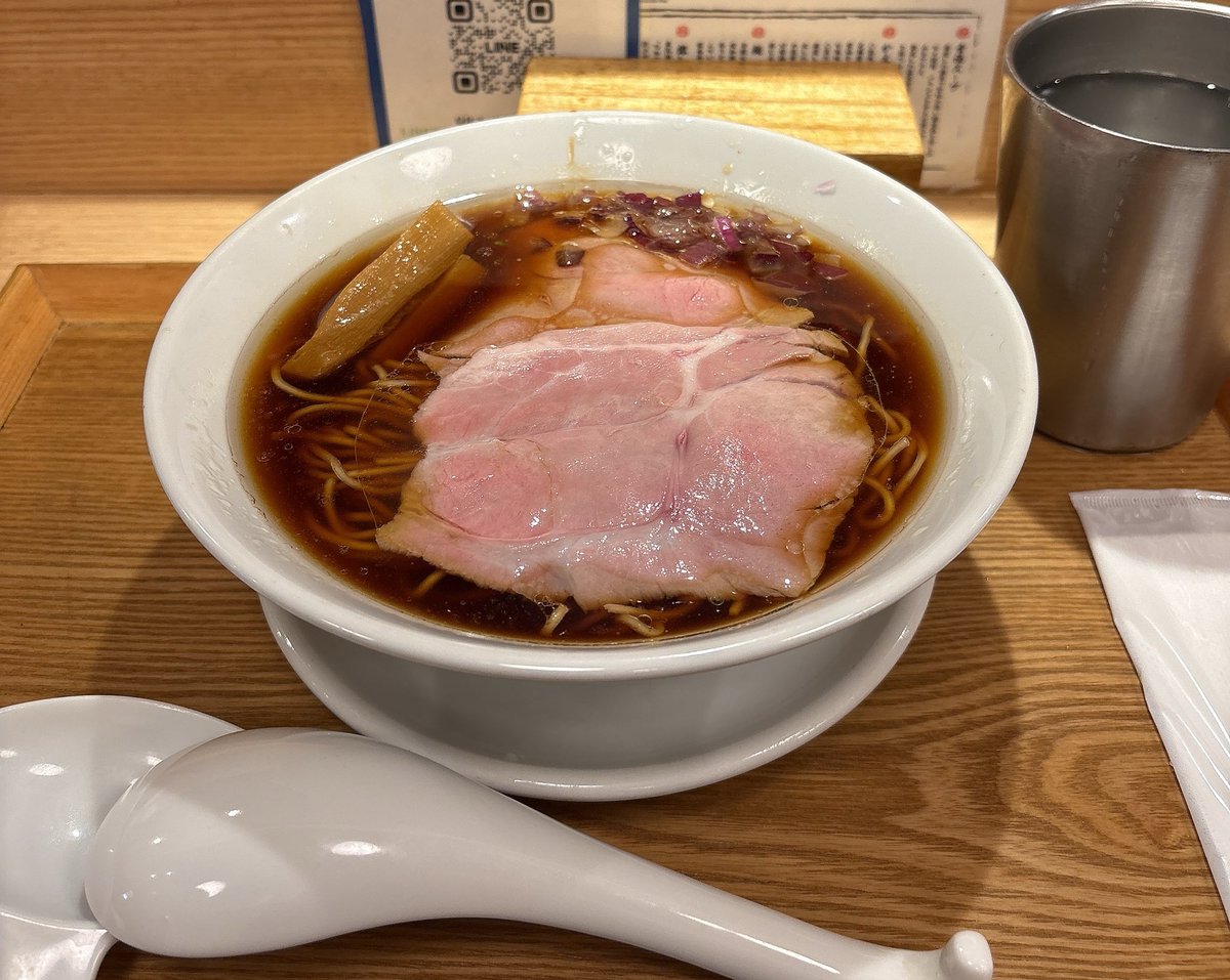 おふぁんよにオススメしてもらった
ネギなしだと美味しそうに見えなくて草