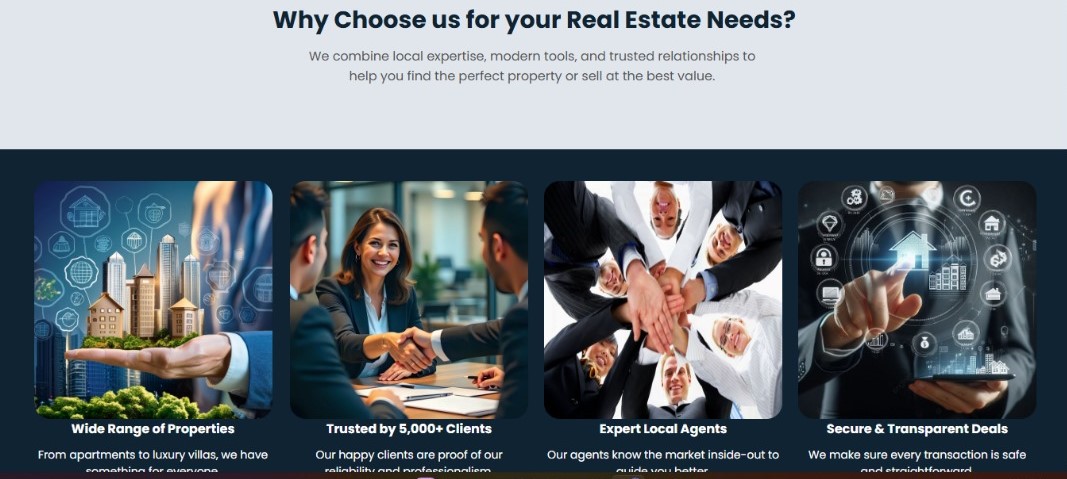 libertyjnr18's tweet image. 🚀Just wrapped up a real estate website project I built completely from scratch not for a client, but purely for practice and growth.
Wanted to see how close I could get to a real-world product 👇
#webdevelopment #frontend #buildinpublic