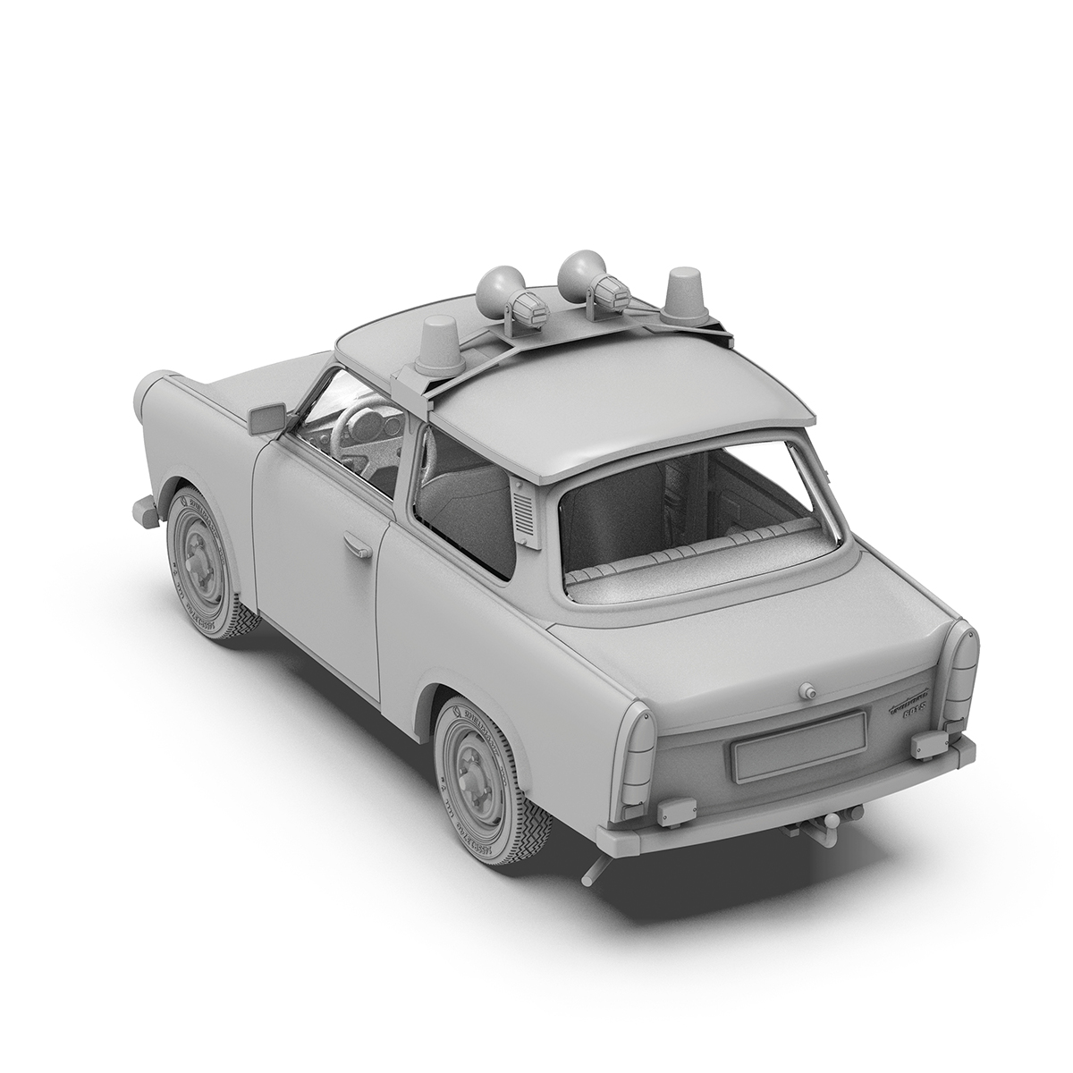 msmodelswebshop's tweet photo. 【ご予約商品10/22締切】
AKインタラクティブ[AK35032]1/35スケール　トラバント 601S 　販売価格: 6,820円(税込)

トラバント（愛称「トラビ」）は、旧東ドイツにおいて冷戦終結による統一直後まで製造された小型乗用車シリーズです。
モデル601は実に25年以上にわたり、大きなモデルチェンジもなく生産されました。
生産数は280万台を超え、東ドイツで最も人気のある乗用車でした。1989年11月のベルリンの壁崩壊では、数千人の東ドイツ人がトラバントに乗って国境を越える映像が世界中に放映され、東欧共産圏の崩壊を象徴する車となりました。

プラキットのAK35032は、1980年代後半に製造された最も一般的な乗用タイプを再現しています。
フォグランプやバックランプなど、601S型にオプション設定されていた部品に加えて、ルーフに取り付けられた緊急ランプ2種も付属します。
デカールは、1991年の人気ドイツコメディ映画に登場する車輌を含む、6種類のマーキングを用意しました。

【キット内容】
●パーツ数80以上
●ビニル樹脂製ラバータイヤ
●細部はエッチングでシャープに再現
●車内インテリアを精密再現
●カルトグラフ製デカール付き、6種類のマーキングを選択可能

https://t.co/Zj0vQu1wgN