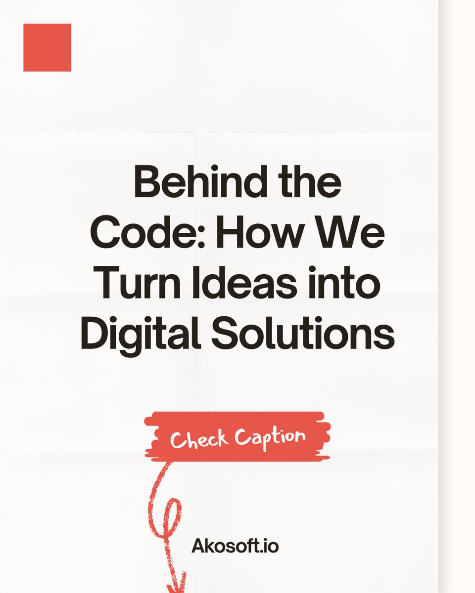 akosoft83907's tweet image. Every great product starts with an idea — but at Akosoft, we bring those ideas to life through smart design, innovation, and purpose-driven technology.
Because impact begins with execution. 
Follow @Akosoft to see how we turn ideas into impact — one solution at a time.

#Akosoft
