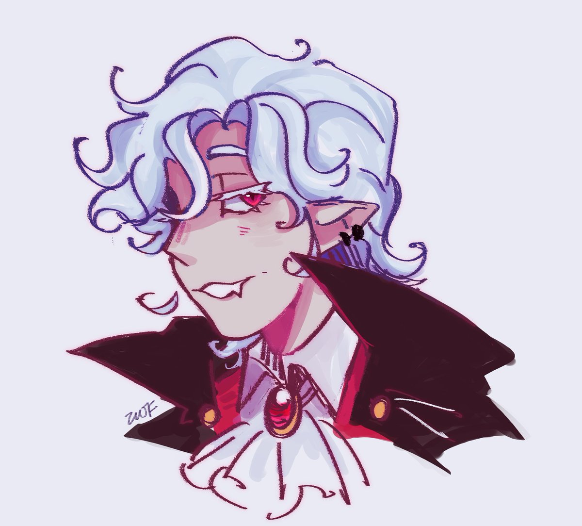 I'm in the mood of drawing pretty vampire 

#smajorfanart #VampiresSMP #vampiressmpfanart
