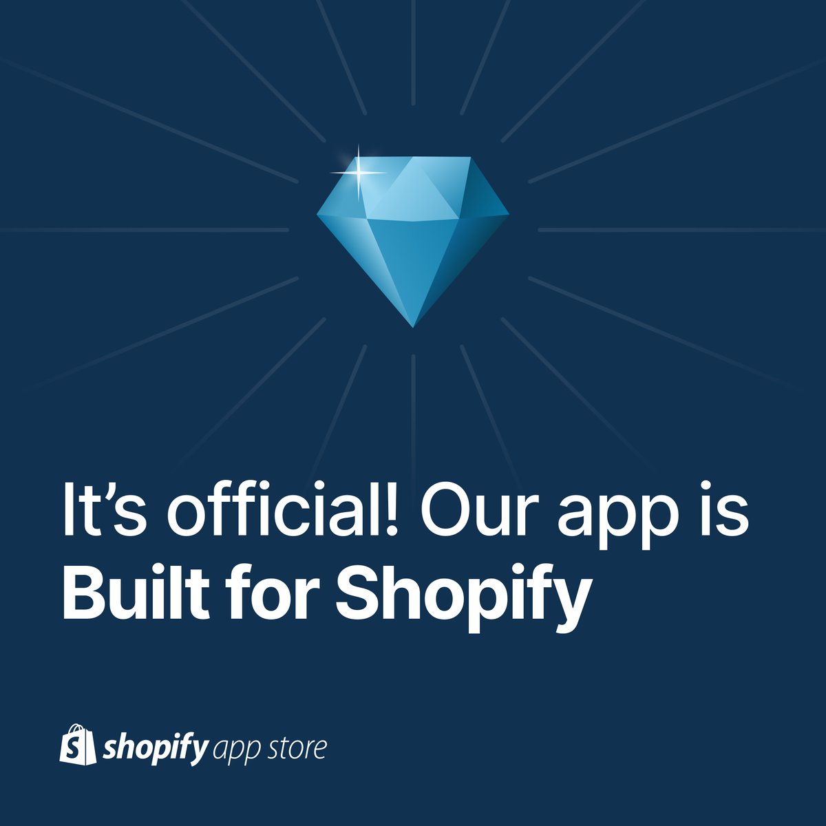 2nd Shopify with 'Built For Shopify' Badge approved ! After 3 fails it was my last chance before the 3 months suspension you get for too many rejections.

Let’s see if installs will grow again or not 👀