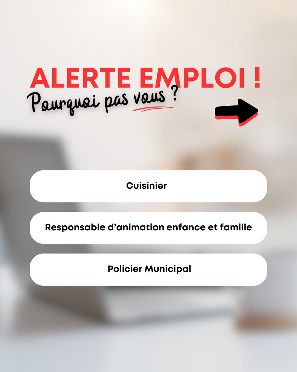 Votre futur poste vous attend peut-être juste ici 👀👇
#Orléans #emploi 

Une offre vous fait penser à quelqu’un ? Mentionnez-le ! 😉 👇

Toutes nos offres ici ➡ orleans-metropole.gestmax.fr/search/index/p…