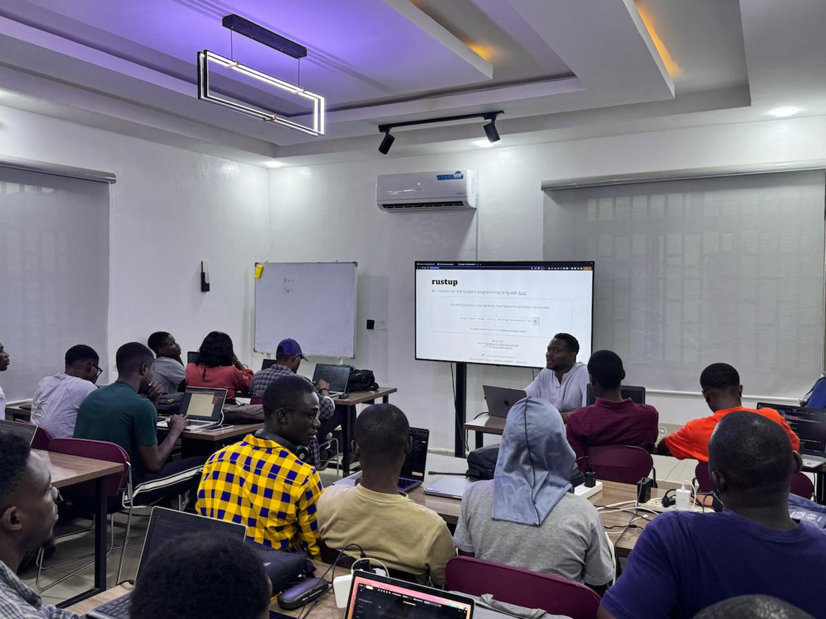 the_buidl's tweet image. Kicking off the #RustForBitcoin Builder Journey!
We had a memorable opening session @the_buidl as @Dv_nmd provided the overall scope of the program, introduced our incredible mentors. We had an engaging Q&A session, sparking curiosity around @Bitcoin fundamentals and @rustlang…