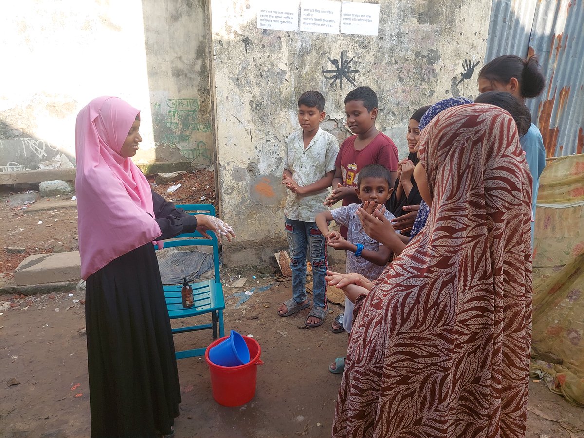 ShaplaF's tweet photo. Our sponsored children participated in the Global Handwashing Day program this year, continuing our tradition from previous years. The event focused on promoting awareness about the importance of hand hygiene and proper handwashing techniques. #globalhandwashingday2025 https://t.co/6pXc65TjHt