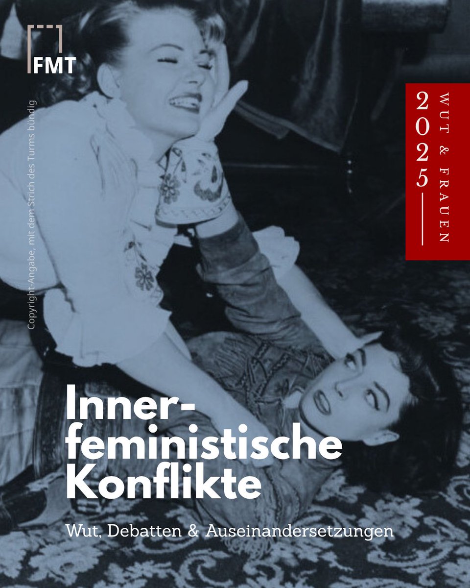 FrauenMediaTurm's tweet image. #Wut war und ist in der Geschichte der deutschen #Frauenbewegungen beides: Motor und Risiko. Sie mobilisiert und frustriert, erschafft und zerstört. #Schwesternstreit – Lust und Schrecken der Bewegung⚡🗯 Wie viel Streit braucht #Feminismus? Wo beginnt, wo endet #Solidarität?