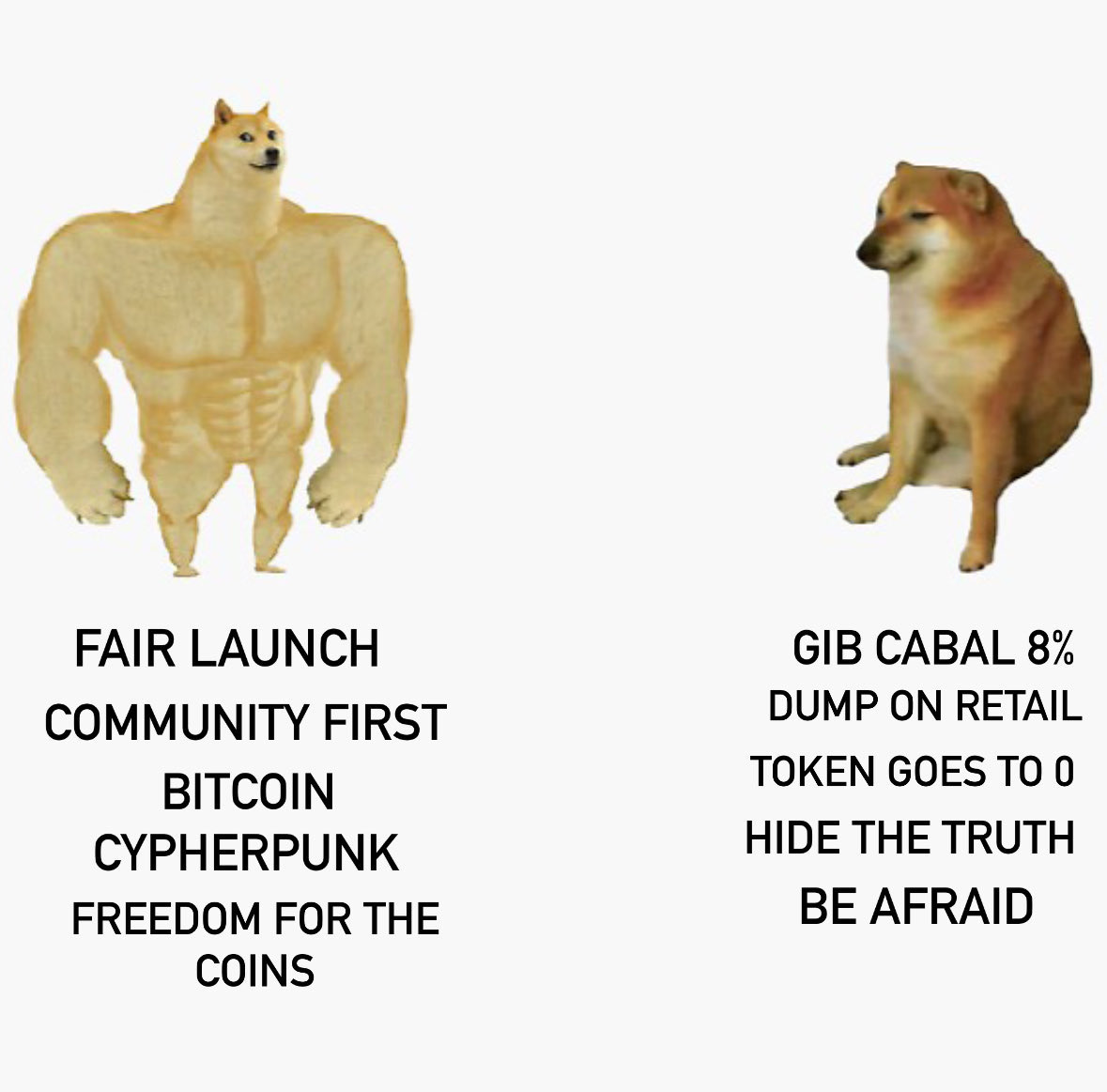 We don’t ask “wen Binance” any more. 
Everyone knows what will happen with price of the token after listing on cabal exchange

People want fair launch 🚀 
The time for change is now 
<a href="/binance/">Binance</a>