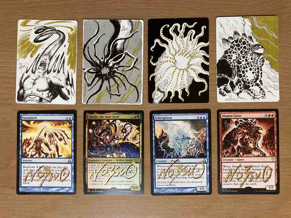 Nottsuoのアーティストプルーフ🖌️も 参加いたします👹 #プレイヤーズ