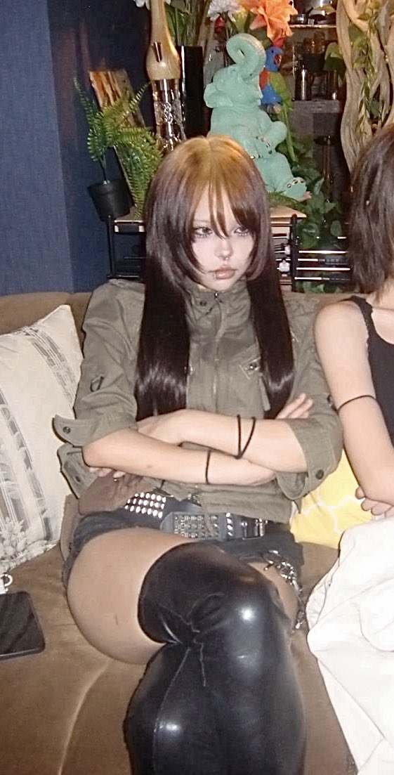 Looks in a bad mood