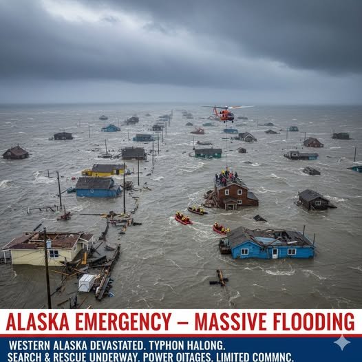 fear_wisdom's tweet image. Alaska emergency declared dye to #TyphoonHalong  #typhoon .Several people rescued from their homes #Alaska #AlaskaTyphoon