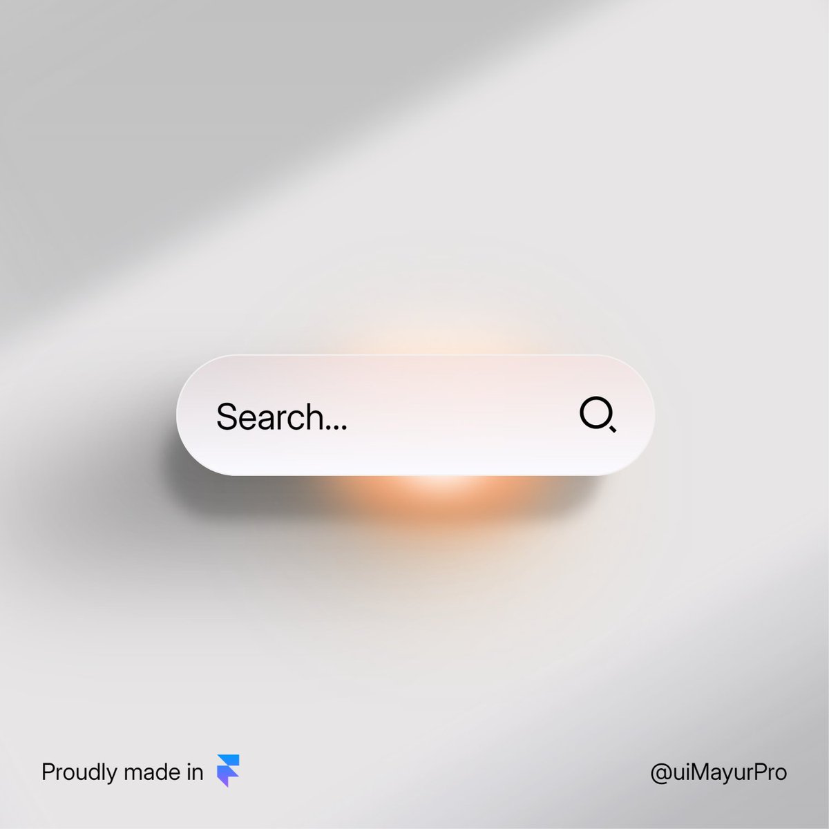 DesignerSoora's tweet image. One pretty search field created completely in @framer 🪄🪄🪄
