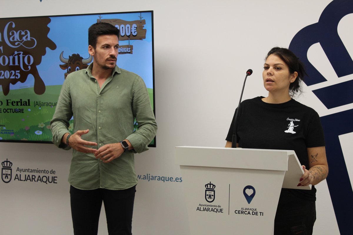 𝗘𝗹 𝗿𝗲𝗰𝗶𝗻𝘁𝗼 𝗳𝗲𝗿𝗶𝗮𝗹 𝗱𝗲 𝗔𝗹𝗷𝗮𝗿𝗮𝗾𝘂𝗲 𝘃𝗼𝗹𝘃𝗲𝗿𝗮́ 𝗮 𝗮𝗰𝗼𝗴𝗲𝗿 𝗲𝘀𝘁𝗲 𝘀𝗮́𝗯𝗮𝗱𝗼 𝗲𝗹 𝗲𝘅𝗶𝘁𝗼𝘀𝗼 𝗲𝘃𝗲𝗻𝘁𝗼 ‘𝗟𝗮 𝗰𝗮𝗰𝗮 𝗱𝗲𝗹 𝘁𝗼𝗿𝗶𝘁𝗼'

Más ℹ️nformación short.do/GE7zYe

#AljaraqueCercaDeTi💙