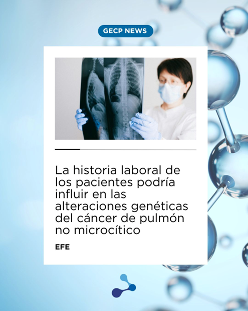 ⭕ El estudio ATLAS del GECP, en CHEST, muestra que la profesión puede influir en mutaciones del gen KRAS en cáncer de pulmón 🫁.
🗣️ Roberto Serna, miembro del GECP: “KRAS G12C se detecta con más del doble de frecuencia en trabajadores de servicios personales, pese a no ser