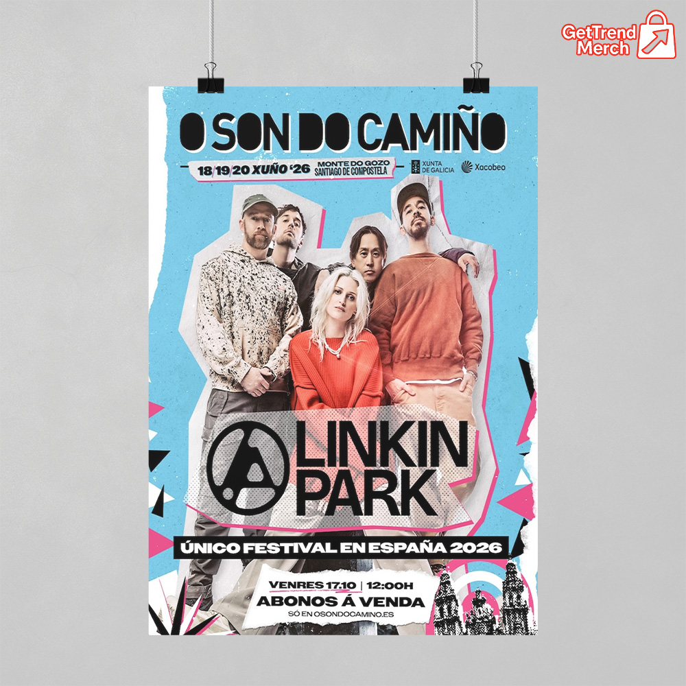 Jevya_official's tweet photo. ⚡ LINKIN PARK — O Son Do Camiño ’26
Santiago de Compostela • Jun 18–20, 2026
Limited Edition Poster Canvas → https://t.co/SU1er1tZJQ
#LinkinPark #OSonDoCamiño #PosterArt #GetTrendMerch https://t.co/1iqokSk1cb