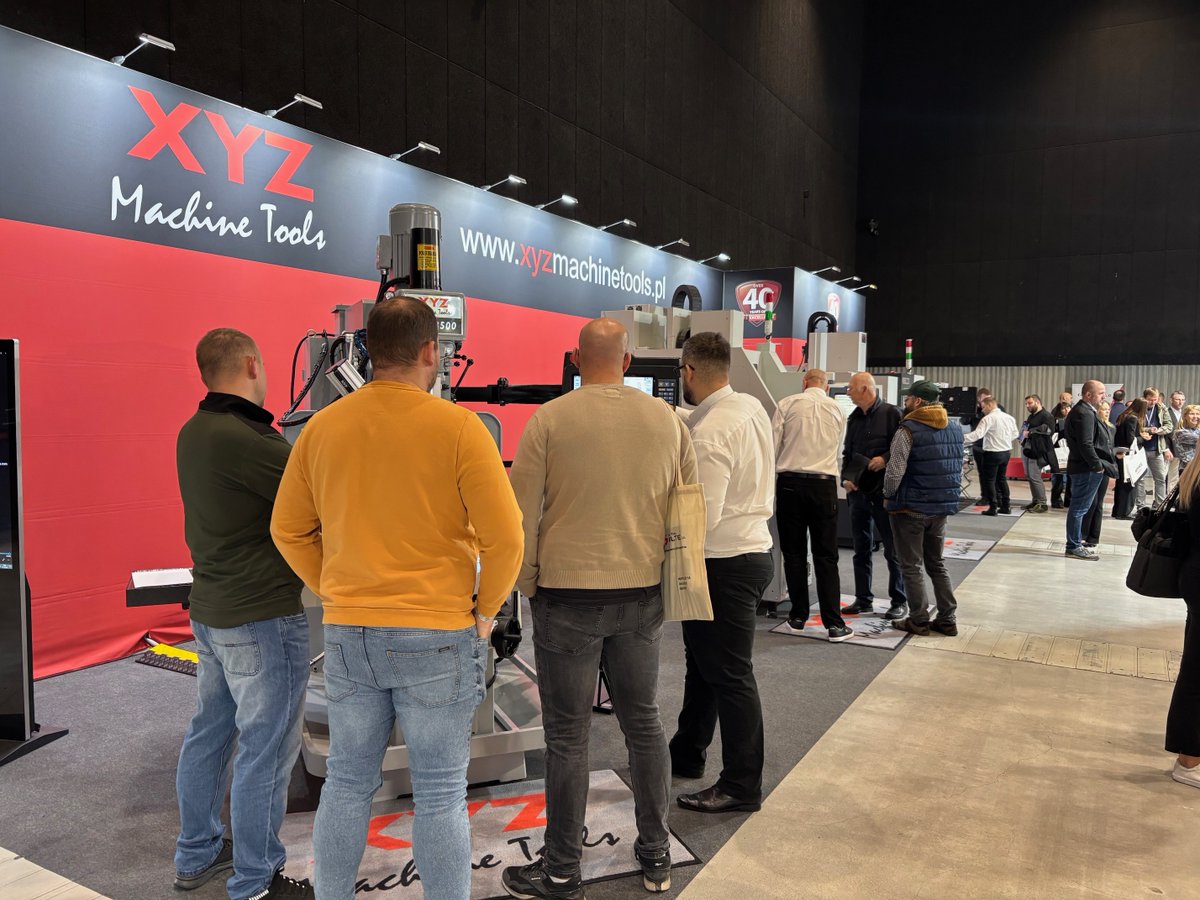 xyzmachinetools's tweet image. The XYZ team had a great first day at the Toolex exhibition in Poland, and day 2 is already starting to get busy. 

Please come and join us if you are visiting the show, and we can demonstrate our machines with ProtoTRAK and Siemens controls.