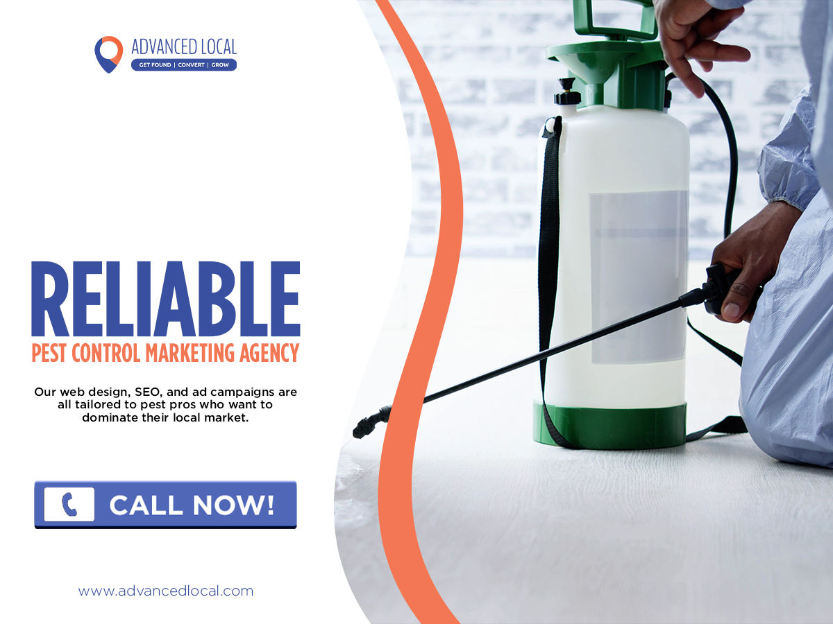 AdvancedLocalUT's tweet image. Let Your Leads Multiply (Not the Pests)! 🪳
Our pest control marketing agency helps exterminators rank higher, get more calls, and grow fast. You squash bugs—we bring the clicks. 💥
🌐 advancedlocal.com/?utm_source=tw…
#pestcontrolmarketingagency #AdvancedLocalSEO