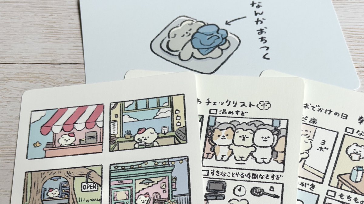 mossari_mosao's tweet image. 【11月1日.2日のイベント追加情報もさ】
全100ページ!もさ本がついに完成したもさよ!
当日は初お披露目できそうもさ✌️✨
あと新ポストカードもあるみたいもさよ!あとは、過去のもさたちがお手頃価格らしいもさ!📦