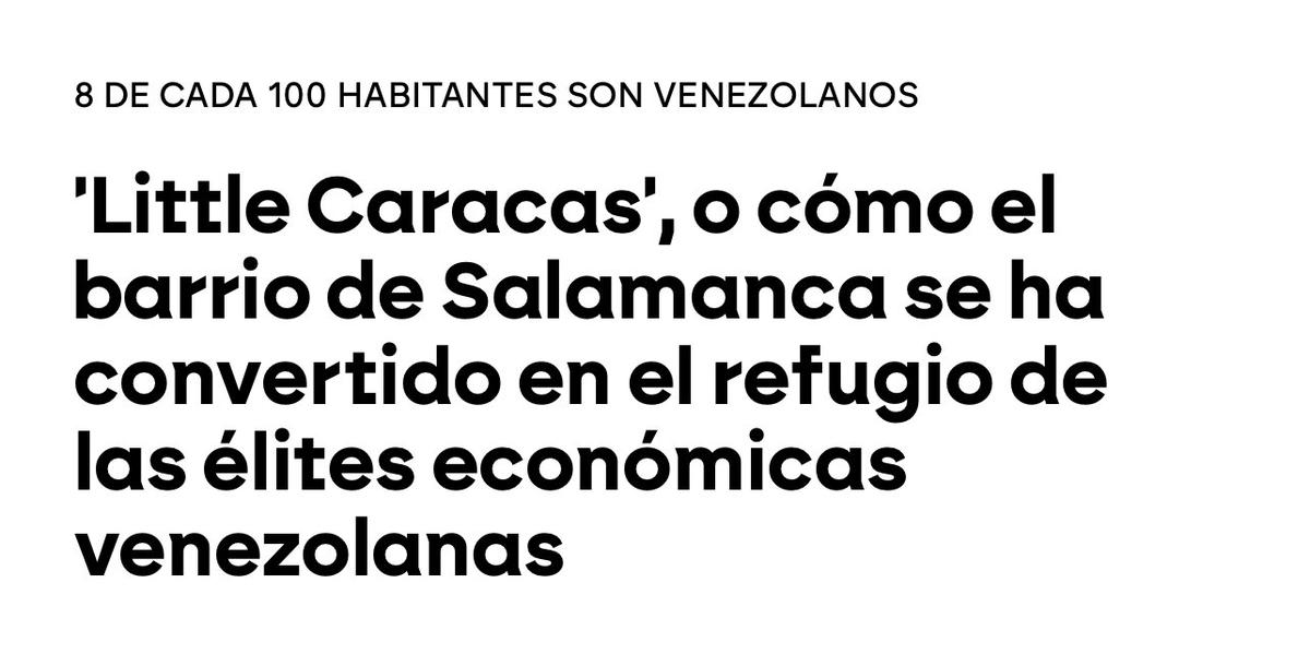 Little Caracas es Candelaria y buena parte del sur de Tenerife.