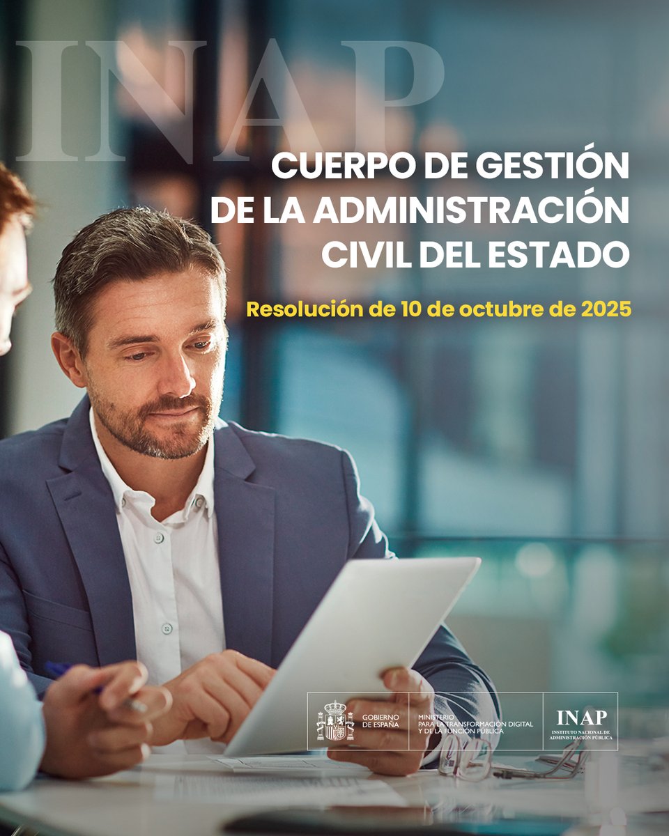 Instituto Nacional de Admón. Pública tweet media