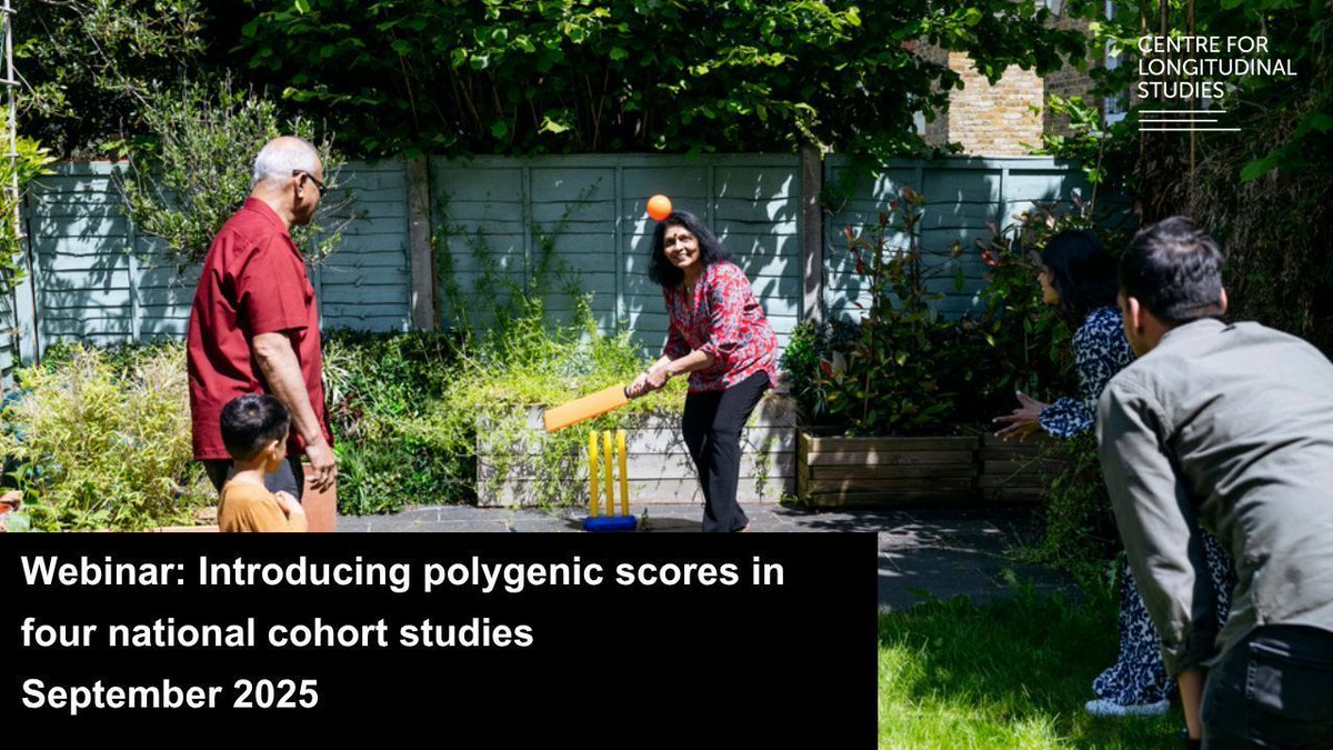 CLScohorts's tweet photo. 📺 Missed our latest free training webinar? We’ve got you covered. 
Head onto our YouTube channel to find out about the range of freely available polygenic scores in CLS cohorts and delve into the unique research opportunities they offer. Watch now 👉 https://t.co/zrF5oKzw9t https://t.co/0QypN0YzUh
