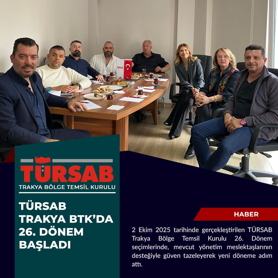 TÜRSAB Trakya BTK’da 26. Dönem Başladı

02 Ekim 2025 tarihinde gerçekleştirilen TÜRSAB Trakya Bölge Temsil Kurulu 26. Dönem seçimlerinde, mevcut yönetim meslektaşlarının desteğiyle güven tazeleyerek yeni döneme adım attı.