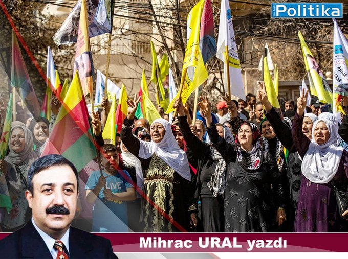 SercanUstnds's tweet image. Mihraç Ural, son yazısında "Arap aşiretleri çok kaypaktır. Para ya da başka nedenlerle her şeyi satabilirler" diyor.
Ural, mezhepçi saiklerle Sünni Arap aşiretlerine hakaret ediyor ve Rojava'ya 'Arap aşiretleri ile ilişkilerini dikkatli yürütülmeli' diye akıl veriyor.