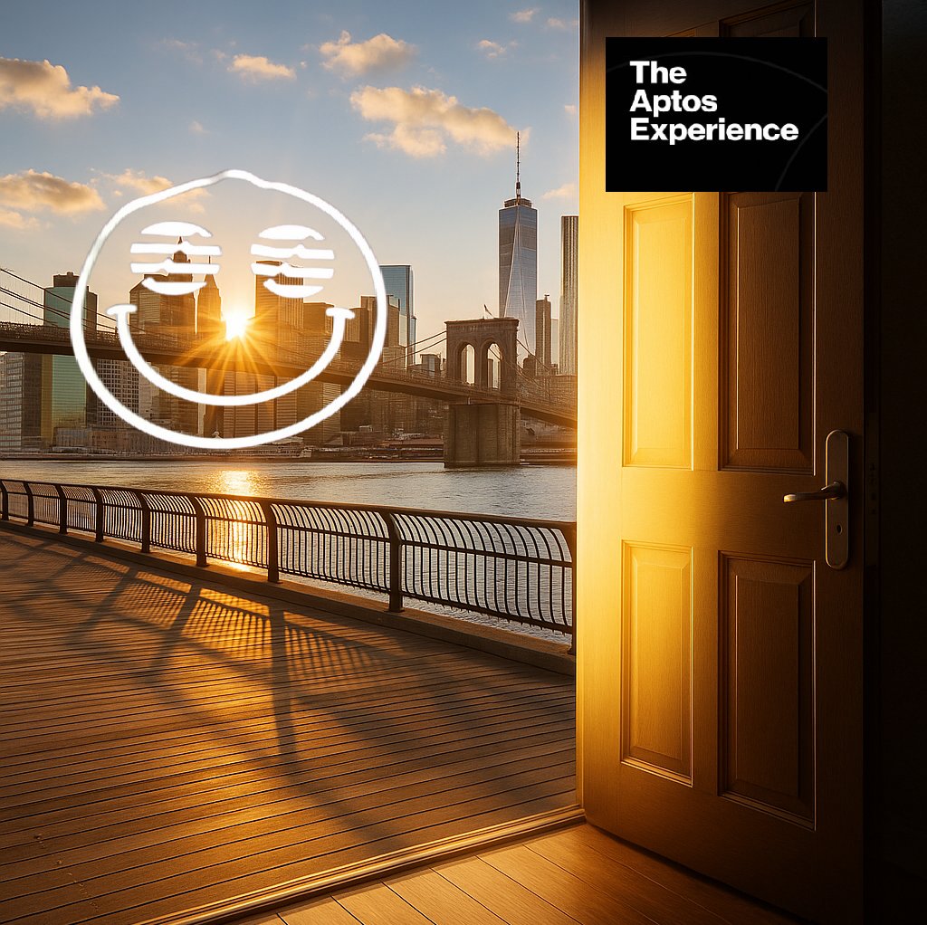 Aptos Morning

.#ExperienceAptos is just around the corner

Expect great impressions, surprises, and alpha drops from world-class speakers

The <a href="/Aptos/">Aptos</a> office now feels like a top-tier kitchen - where true delicacies are being prepared and secret spices are shared for the ultimate