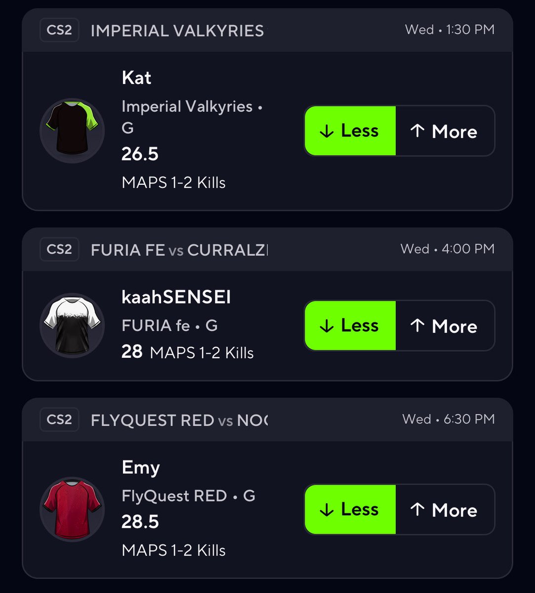 TellerPicks's tweet image. CS2 3 MAN UNDERS 🧀💰

#thetable #csgopicks #PrizePicks #Gambling𝕏