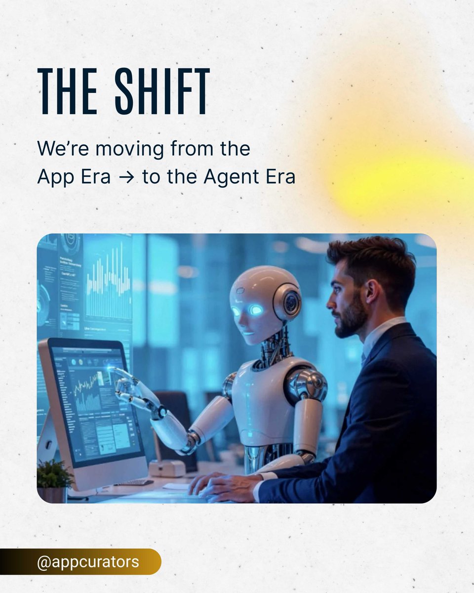 App_Curators's tweet image. Former #AppleCEO John Sculley says OpenAI is Apple’s first real competitor in decades.
As the world moves from the app era to the AI agent era, Apple faces a new kind of challenge — not from another device maker, but from intelligence itself.
#Apple #OpenAI #TechTrends