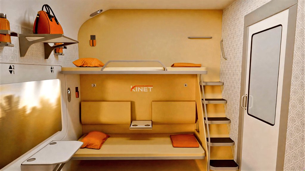 TechAnsuman's tweet image. Exciting news!
@Kinetrailway unveils Vande Bharat Sleeper's First AC coach design concept at IREE 2025, Oct 15, 11 AM #BharatMandapam Pragati Maidan New Delhi. Witness India's Rail revolution and many more at #IREE2025
#IndianRailways #VandeBharatSleeper
