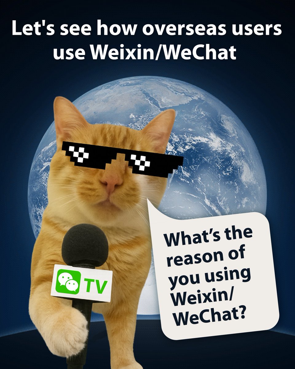 Weixin_WeChat's tweet image. Why do people around the world use Weixin/WeChat? 🌏
 💬 “My closest friends are all there.”
 💬 “I barely carry a wallet anymore.”
These are just some of the stories we heard — and we’ve already sent out e-Gift Cards 🎁 to the most thoughtful participants! (Check your inbox 👀)…