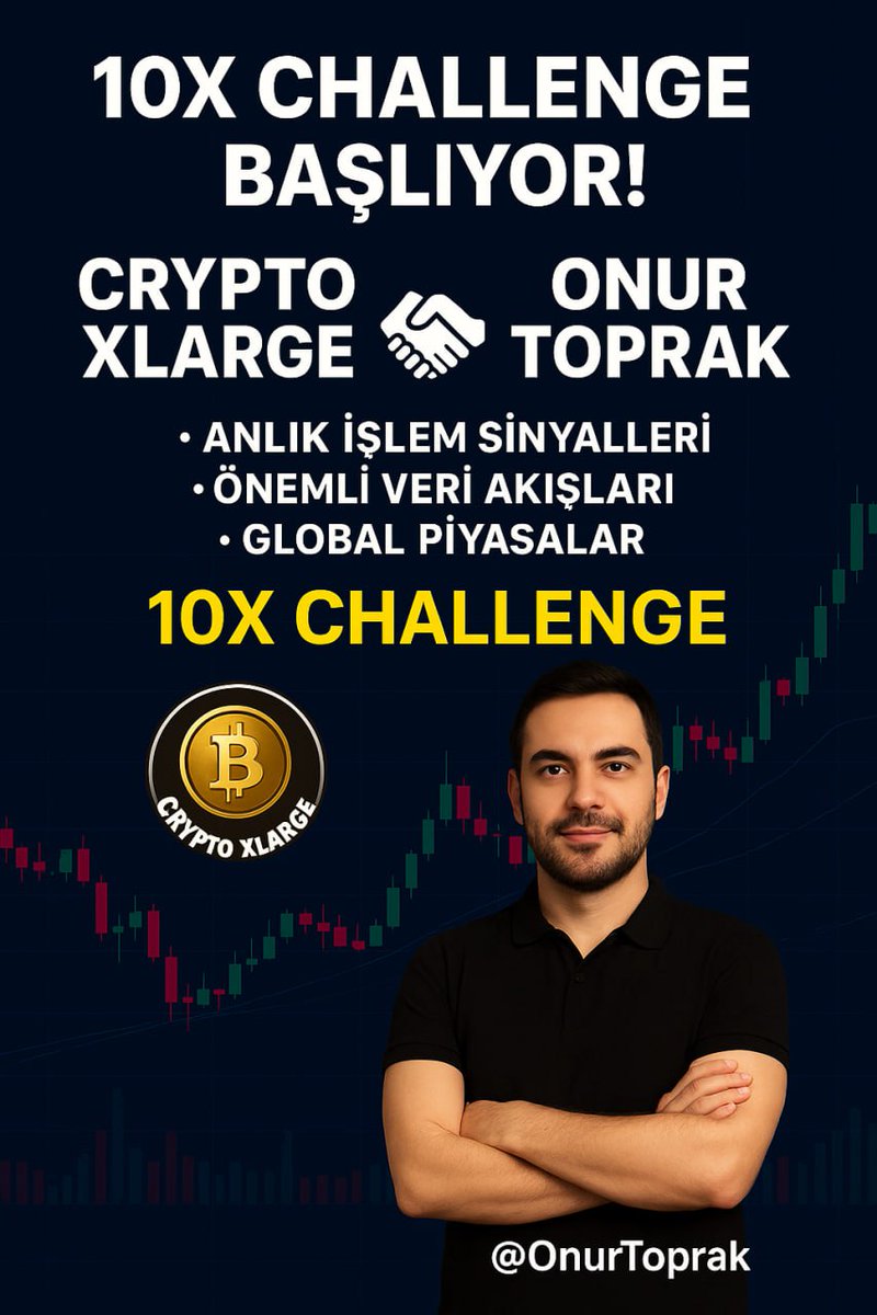 CryptoXLARG's tweet image. Günaydın Canlar 🙋♂️
10X Challenge Başlıyor 🤝
Anlık İşlem Sinyalleri, Global Piyasa Verileri Ve Güçlü Analizlerden Yararlanmak için
Sen De Bu Yolculuğa Katıl 👇
t.me/cryptoxlargegl…
