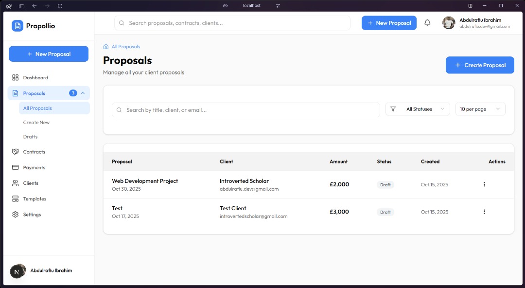 Abdulrafiu_dev's tweet image. Good morning world 🌞.

Still building Propollio 💙.

#buildinpublic #webdev #WebDevelopment #viral