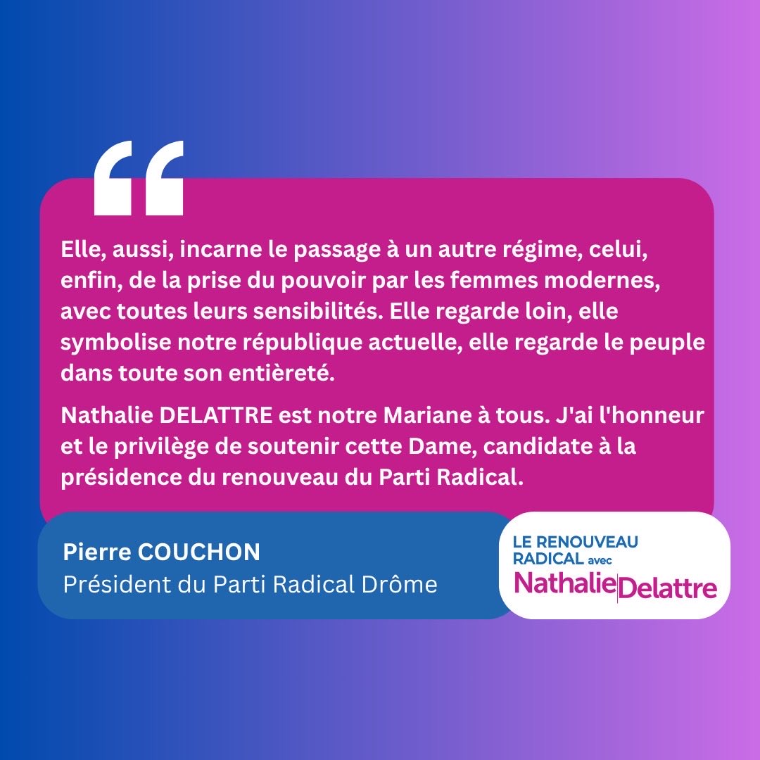 Merci Pierre pour ton soutien ! 🔵🟣