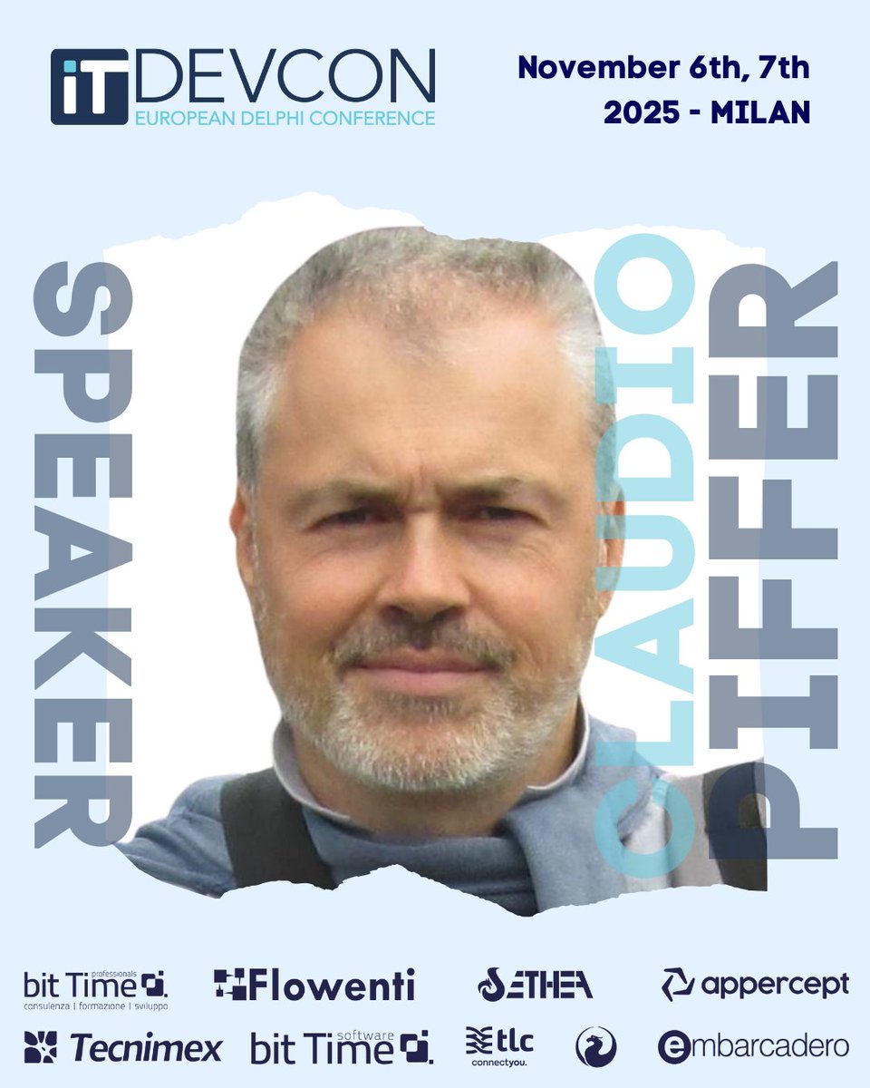 🗣 Speaker at ITDevCon 2025: <a href="/claudio130868/">Claudio Piffer</a> Claudio Piffer

He will be present at ITDevCon 2025 with the speech:
➡OAuth + OpenID: se pensi sia solo “un login” cambierai idea (seconda parte)

Agenda &amp; tickets → itdevcon.it/en/home-englis…