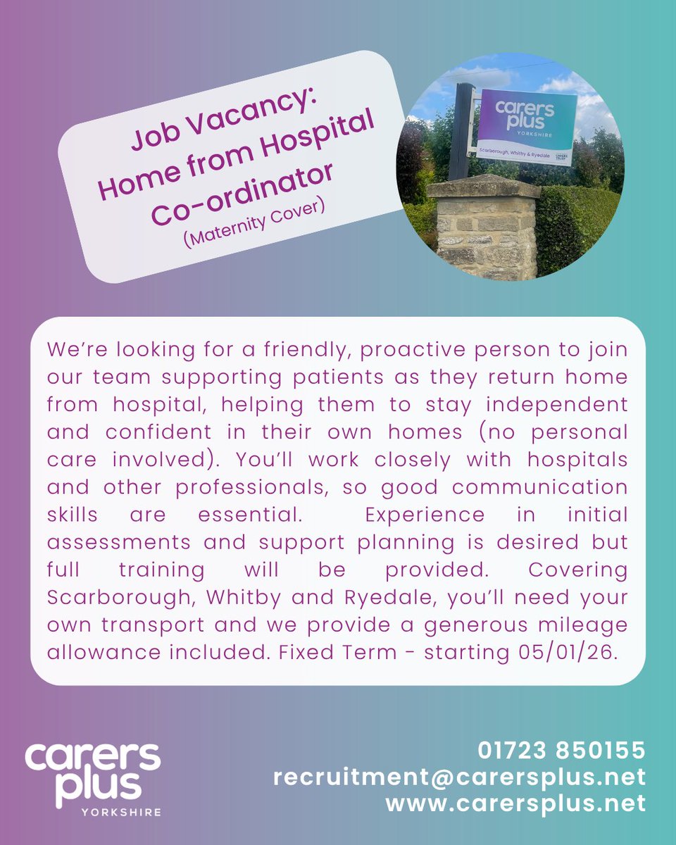 Carers Plus Yorkshire tweet media