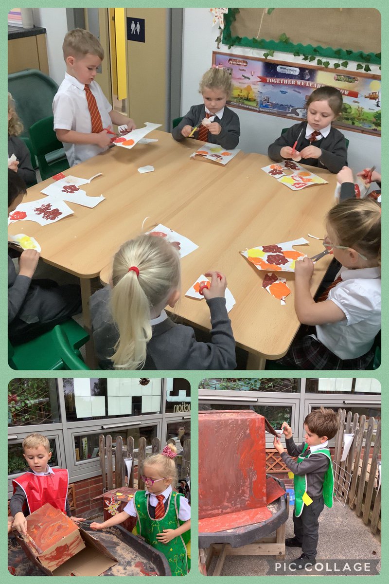 We have been very busy creating both indoor and outdoor 🤩 I wonder what we could be making? Can you guess? 🤔