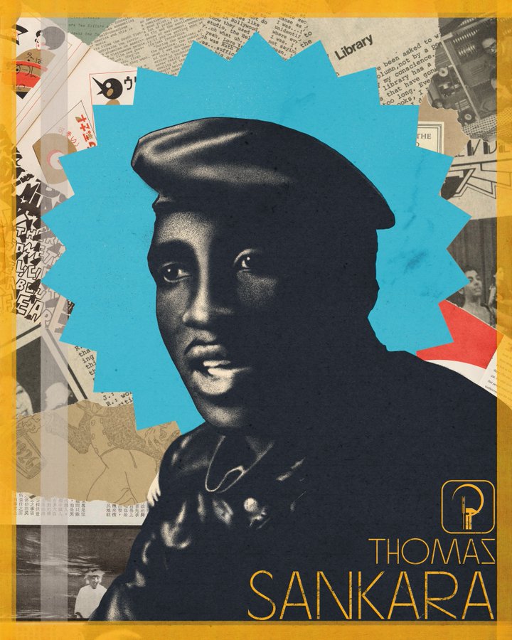 “Imperialism often occurs in more subtle forms—a loan, food aid, blackmail. We are fighting this system that allows a handful of men on Earth to rule all of humanity.”  

Today we remember the great Thomas Sankara who was lost on this day in 1987.