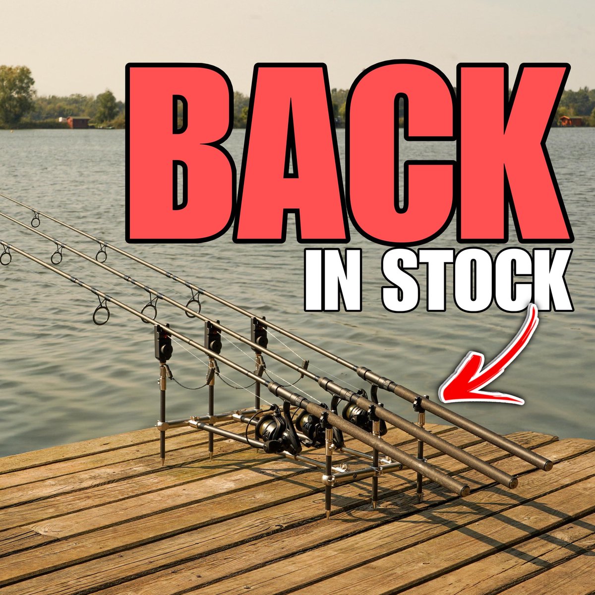 ✅ “They’re Back! Lock Gates Restocked &amp; Ready…” 

omctackle.com/collections/ba…

The Rod Butt Grip by OMC any serious carp angler would want in their set up! 

#onemorecast #carpfishing #carpy #omctackle #bigcarp #carp