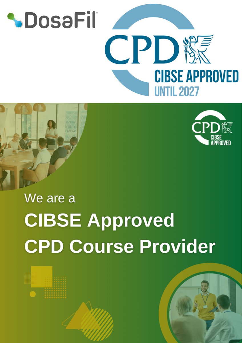 DosaFil_Duo's tweet image. DosaFil is a CIBSE approved CPD course provider

Our FREE courses are open to all CIBSE members or any individuals working in the Mechanical, Electrical and Plumbing (MEP) sector and can help delegates to achieve continuing professional development targets

#dosafil #CIBSE #CPD
