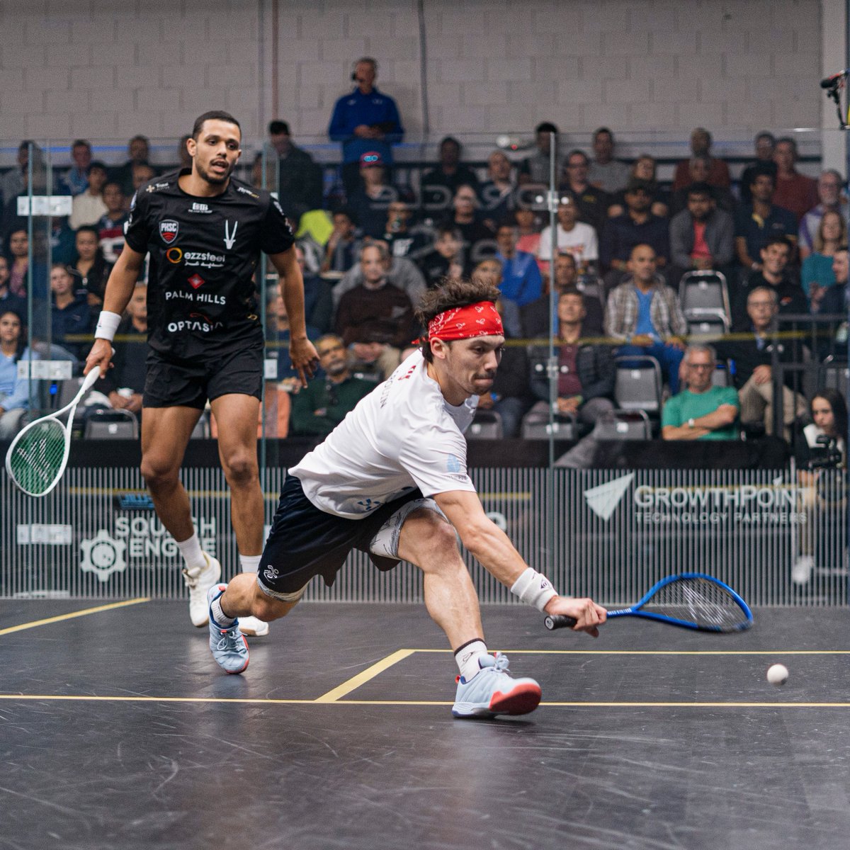SquashTV's tweet image. What a thriller! ๐คฏ
Watch FREE highlights from @VCrouin and @mostafasal_'s semi-final clash at the Silicon Valley Open ๐บโคต๏ธ
tinyurl.com/y78mwtp3