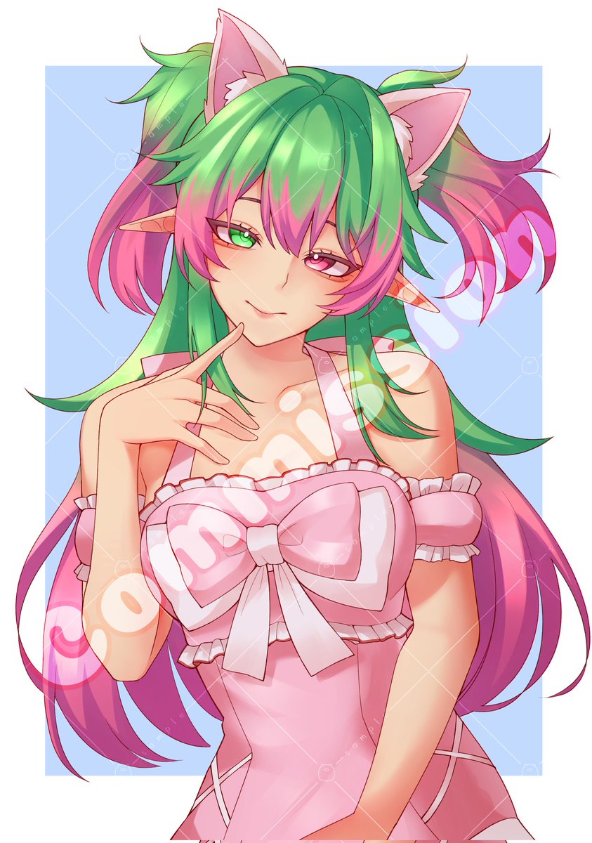 koririkou's tweet photo. Thank you @rileyhimawari  for the com!!! 🌸💚 https://t.co/iX2FePmDg2